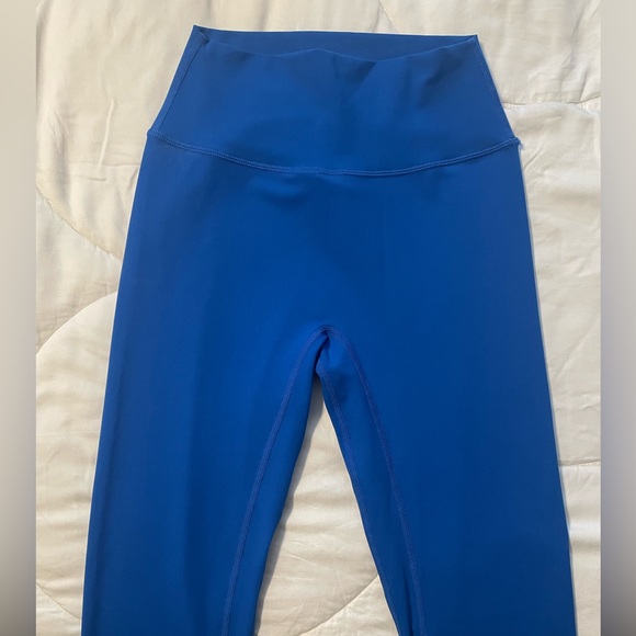 Zyia Blue Confluence Leggings Sz 6-8 - Picture 8 of 11